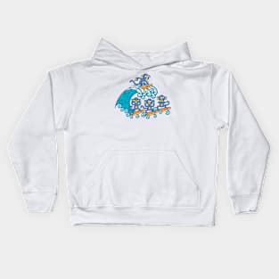 Big wave Kids Hoodie